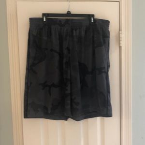 Grey Camp Athletic Shorts 2XL